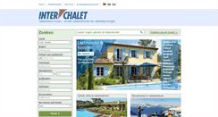 Desktop Screenshot of interchalet-vakantiehuis.nl